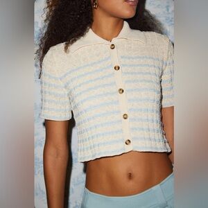 Urban Outfitters X Kimchi Blue Oliver Button-Down Polo Sweater